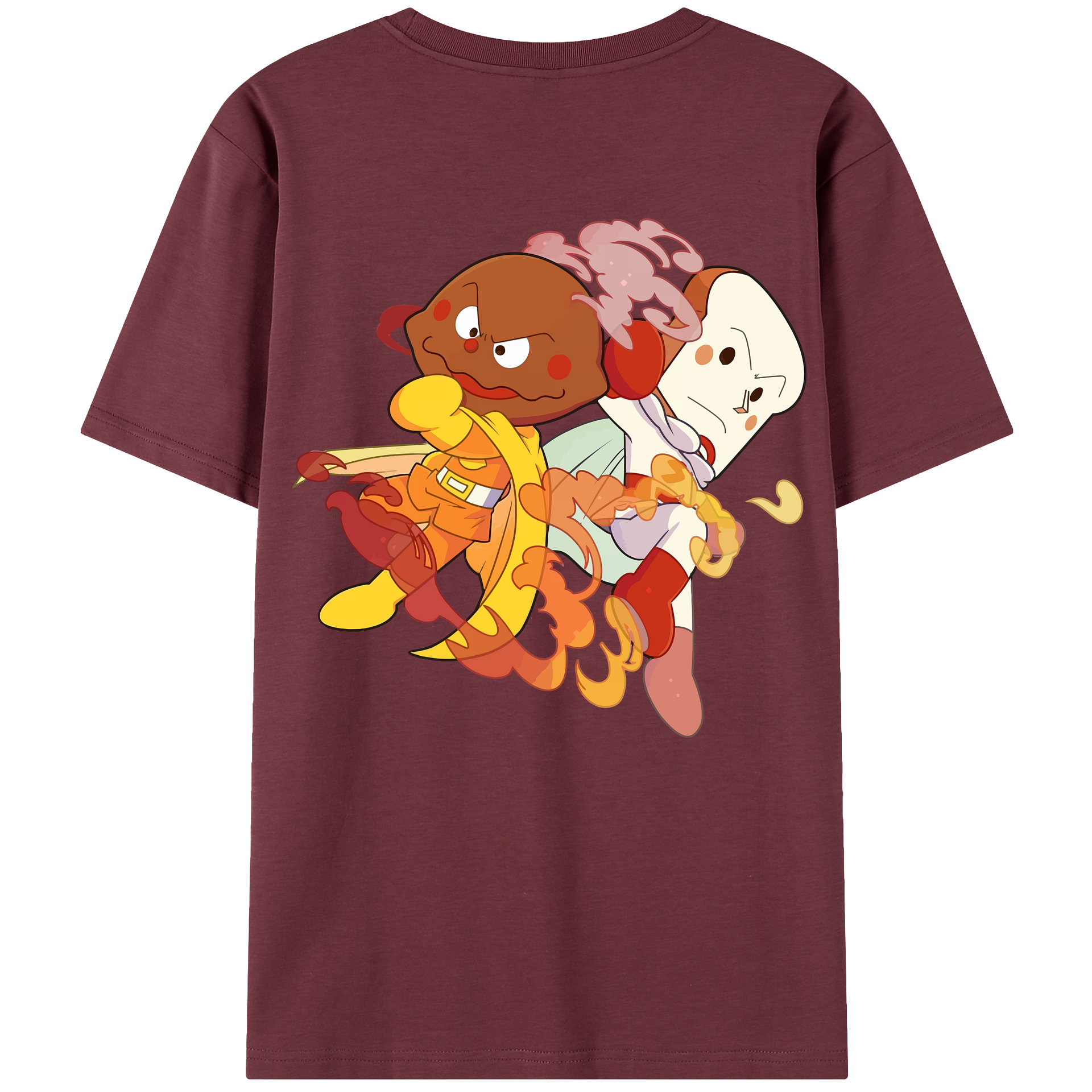 （画像用） アンパンマン Anpanman 綿100％半袖Tシャツ（背面プリント）